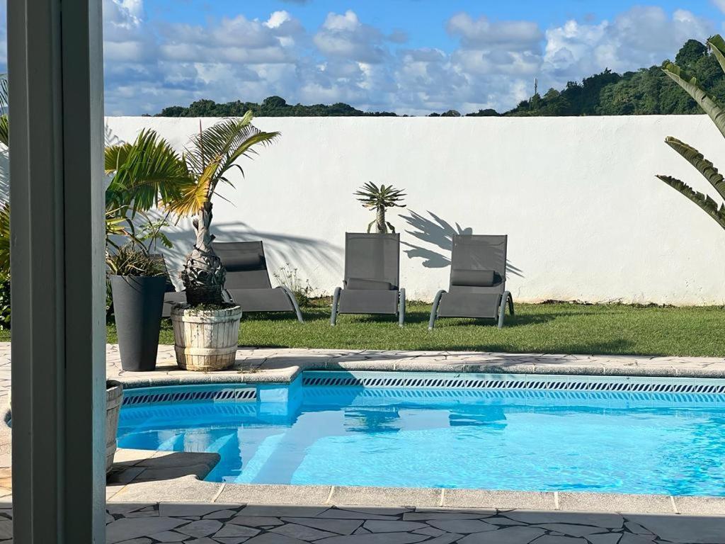 Superbe Villa Bwa Lele Riviere-Salee Exterior photo